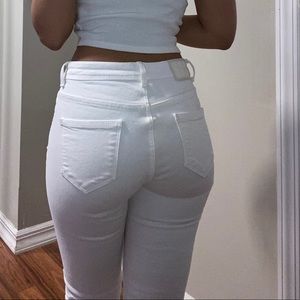 Zara Z1975 White Jeans